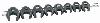 Kragefodsn�gler 3/8" 8 stk.