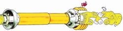 Weasler PTO-aksel W2500 - 1010 mm med sikringsboltskobling