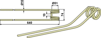 Krone Rivefjeder2684050