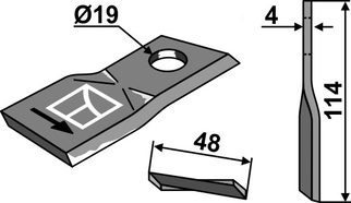 Kverneland KnivKM1380-0061