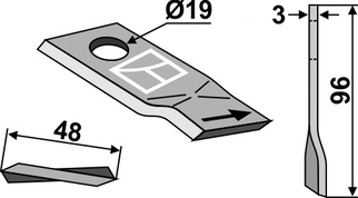 Krone Kniv151386