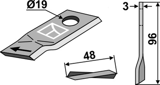 Krone Kniv151385