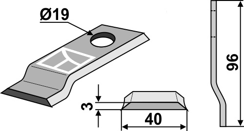 Kverneland KnivKT4187000001