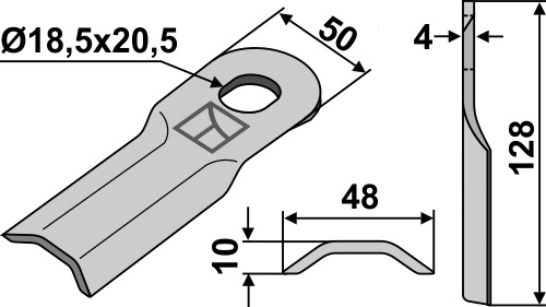 Kverneland KnivKT16530208