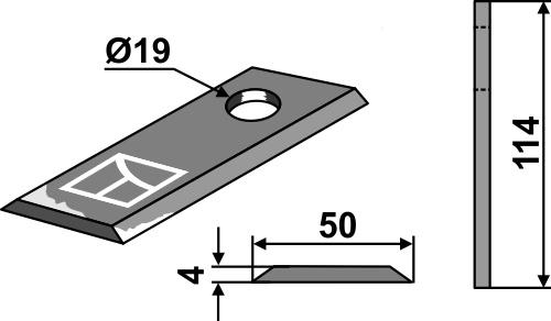 Kverneland KnivKM13800065