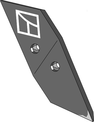 Øverum Vendbar spids - højre 35074