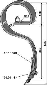 Doublet Record  Combi-Dan harvetand 32x10