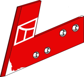 Kverneland landsidekniv højre 073088