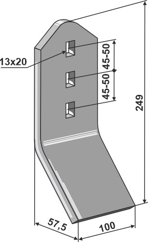 Väderstad slidstykke 419999