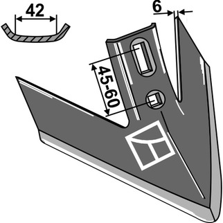Kverneland/Fraugde turboskær 240x6 mm - 1935240