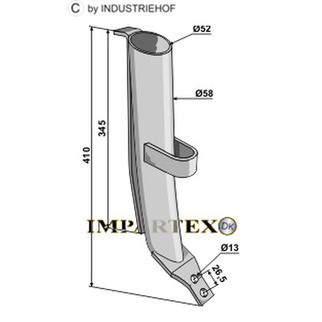 Samson dyse for S-tand 101.SAM-500