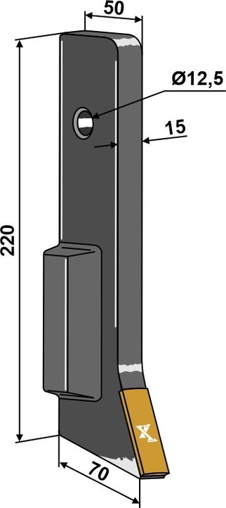 Fureåbner 15° - Extreme Carbide