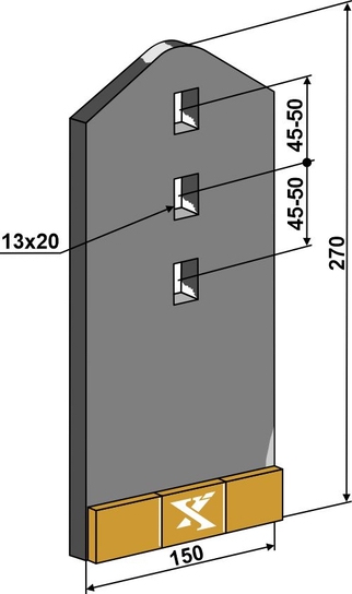 Sliddel 150mm - Extreme Carbide