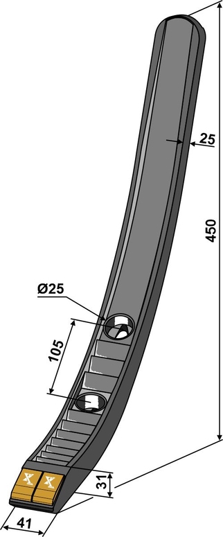 Pöttinger Smal Spids - Extreme Carbide 