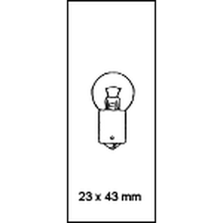 Blink- & baklygte pære 12 volt 15 watt BA15s