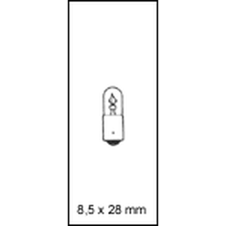 Baglygte pære 12 volt 4 watt BA9s 