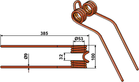 Fella fjedretand 15-FEL-02