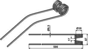 Fella fjedretand 15-FEL-04