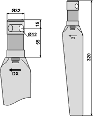 Niemeyer tand KR302 højre