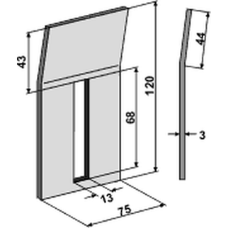 Kverneland/Maletti 75x120 med buk  8006090