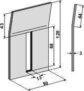 Kverneland/Maletti 90x120 med buk  8007090