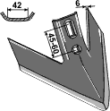 Kverneland/Fraugde turboskær 240x6 mm 1935240