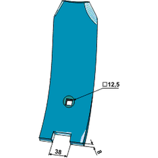 Lemken Thorit afstryger miderste 3374401