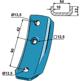 Lemken Thorit skærfod 4679107