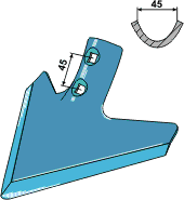 Kongskilde Vibroflex gåsefod 250x6 mm