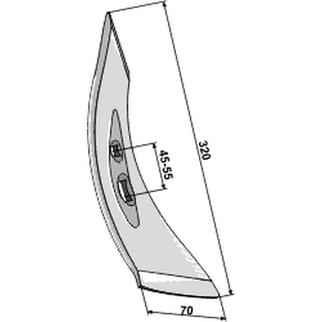 Solbjerg universal stubspids vreden højre 10160316