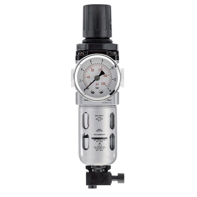 Trykluftmanometer 1/4" BSP