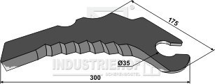 Krone kniv til presser 282732.0 (5 mm)