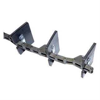 Dronningborg fyldeelevatorkæde  154 led komplet