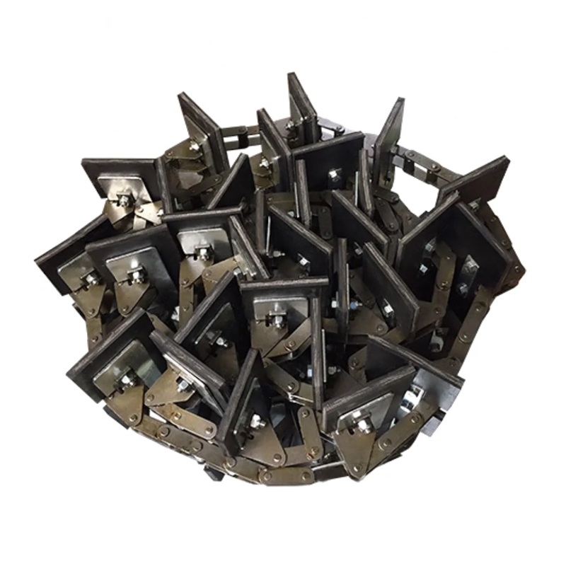 Dronningborg fyldeelevatorkæde  123 led komplet