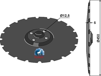 VÄDERSTAD DISK 450MM 466947