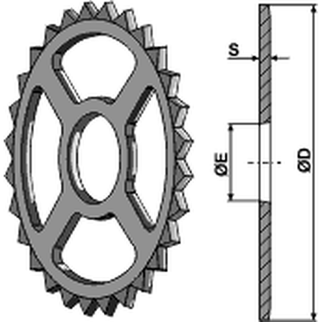 Stjernering 470 x 14 mm 