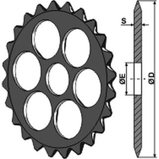 Dalbo stjernering 530 x 18 mm 5160-15385