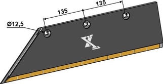 Plovskær 14x145 SB58D  - venstre - Extreme Carbide