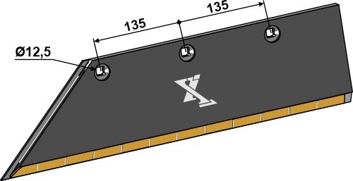 Plovskær 14x145 SB58D  - venstre - Extreme Carbide