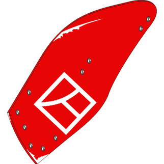 Kverneland muldplade krop 8 venstre 073287