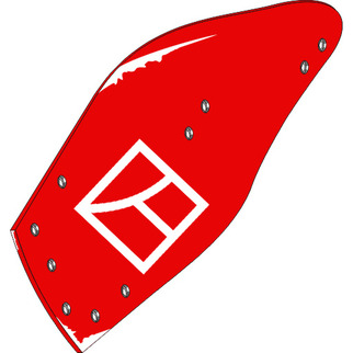 Kverneland muldplade krop 9 venstre 073291