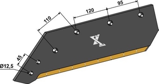 Plovskær 14" - venstre - Extreme Carbide