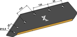 Plovskær 16" - venstre - Extreme Carbide