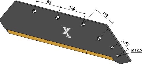 Plovskær 18" - højre - Extreme Carbide