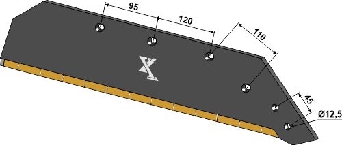 Plovskær  20" - højre - Extreme Carbide