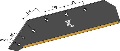 Plovskær 20" - venstre - Extreme Carbide