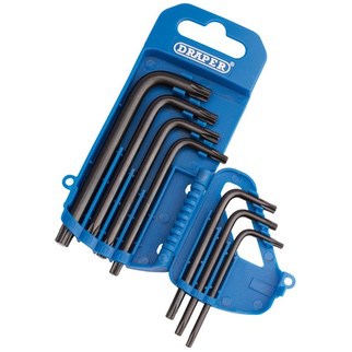 Torx nøglesæt 7 stk. T10-T40