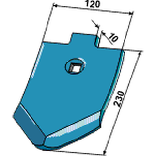 Lemken Smaragd spids 3374388