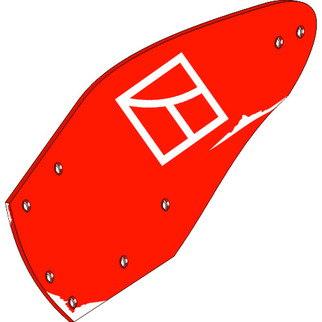 Kuhn muldplade H4 venstre 612109