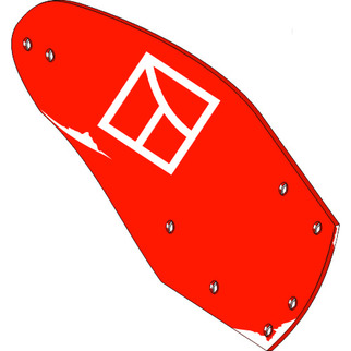 Kuhn muldplade H6 højre 612110